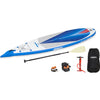 Sea Eagle NeedleNose 126 Inflatable SUP Board Electric Pump Package angle