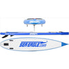 Sea Eagle NeedleNose 126 Inflatable SUP Board Electric Pump Package front top and side