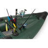 Sea Eagle Explorer 350FX Inflatable Kayak Swivel Seat Fishing Rig Package spray skirts
