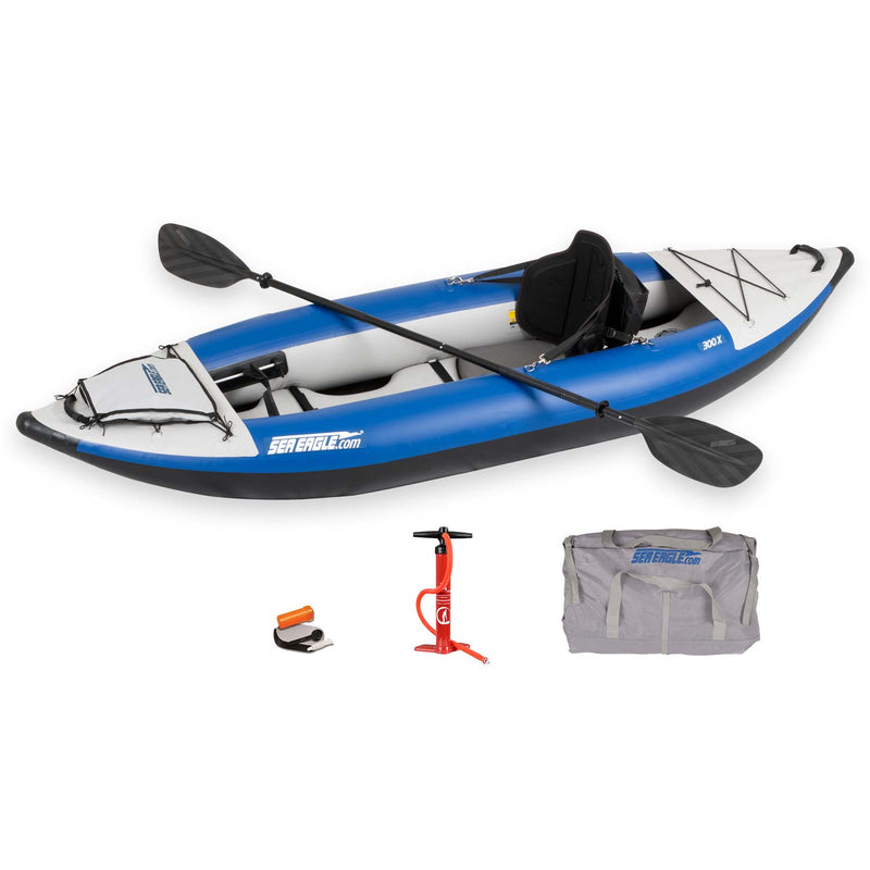 Sea Eagle Explorer 300X Inflatable Kayak Pro Package set