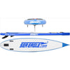 Sea Eagle NeedleNose 126 Inflatable SUP Board Pro Package front,side and top