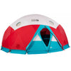 Mountain Hardwear Space Station Dome Basecamp Tent in Alpine Red front open