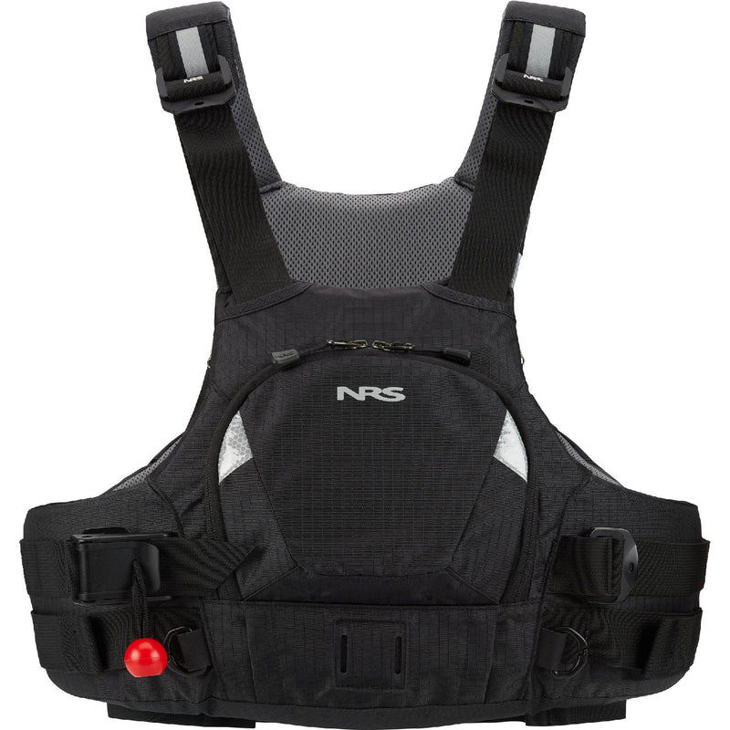 NRS Vector Rescue Lifejacket (PFD) in Black front