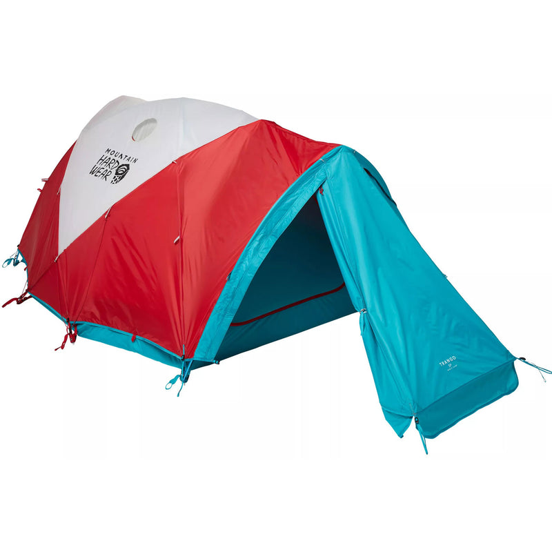Mountain Hardwear Trango 3-Person Mountaineering Tent in Alpine Red angle