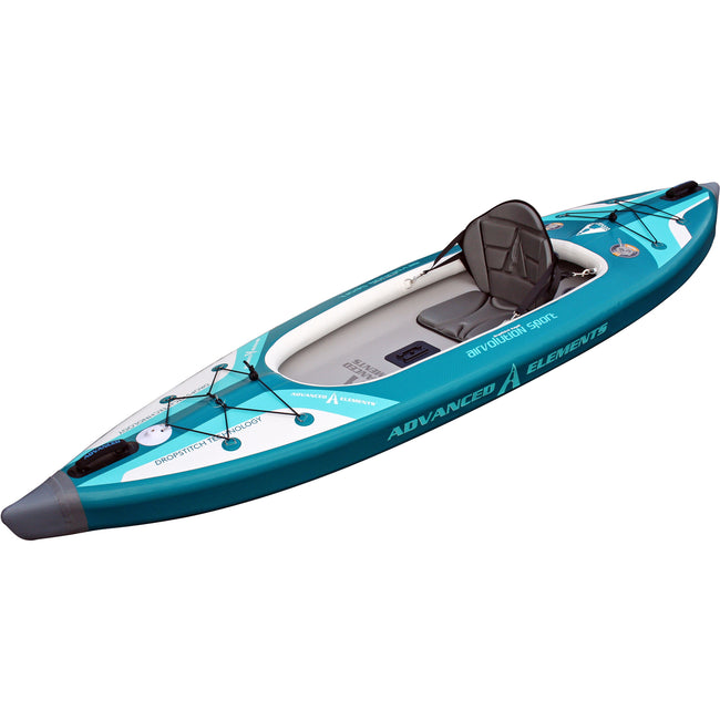 Advanced Elements AirVolution Sport Inflatable Kayak in Blue/White angle