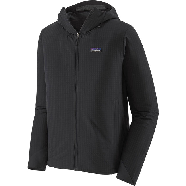 Patagonia Men's R1 TechFace Hoody in Black angle