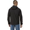 Patagonia Men's R1 TechFace Hoody in Black model back