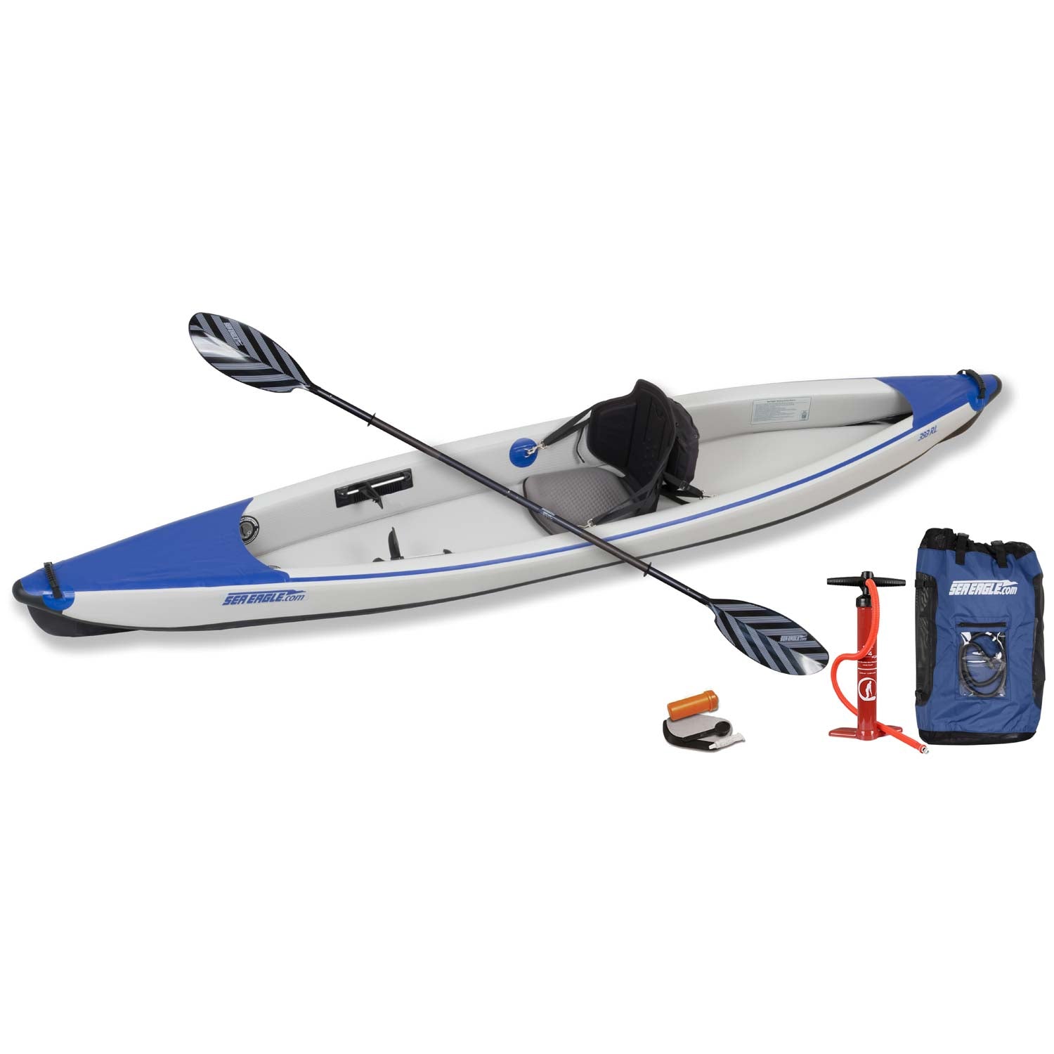 Sea Eagle RazorLite 393 Inflatable Kayak Pro Solo Package