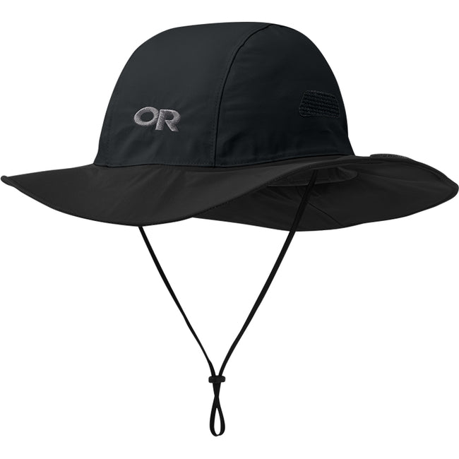 Outdoor Research Seattle Rain Hat in Black
