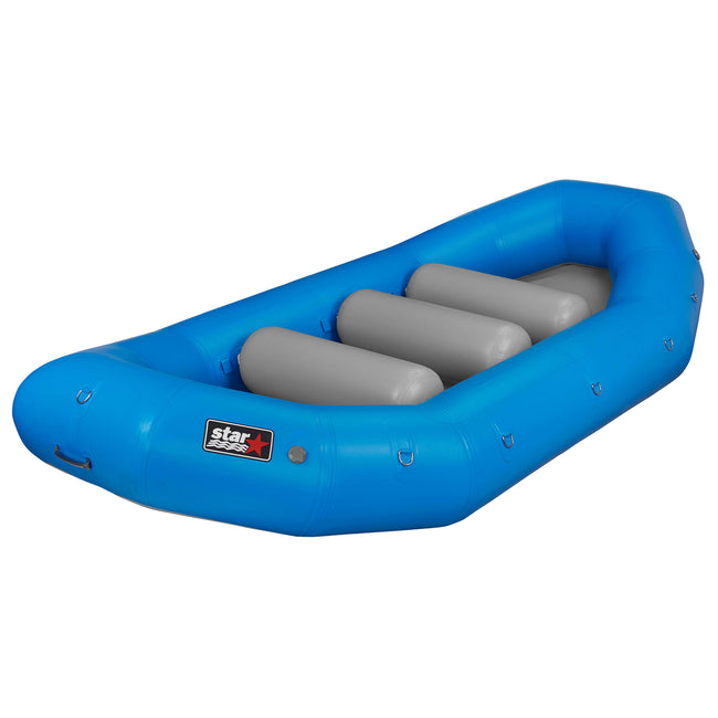 Star Inflatables Starlite 14 Standard Floor Raft in Sky Blue angle