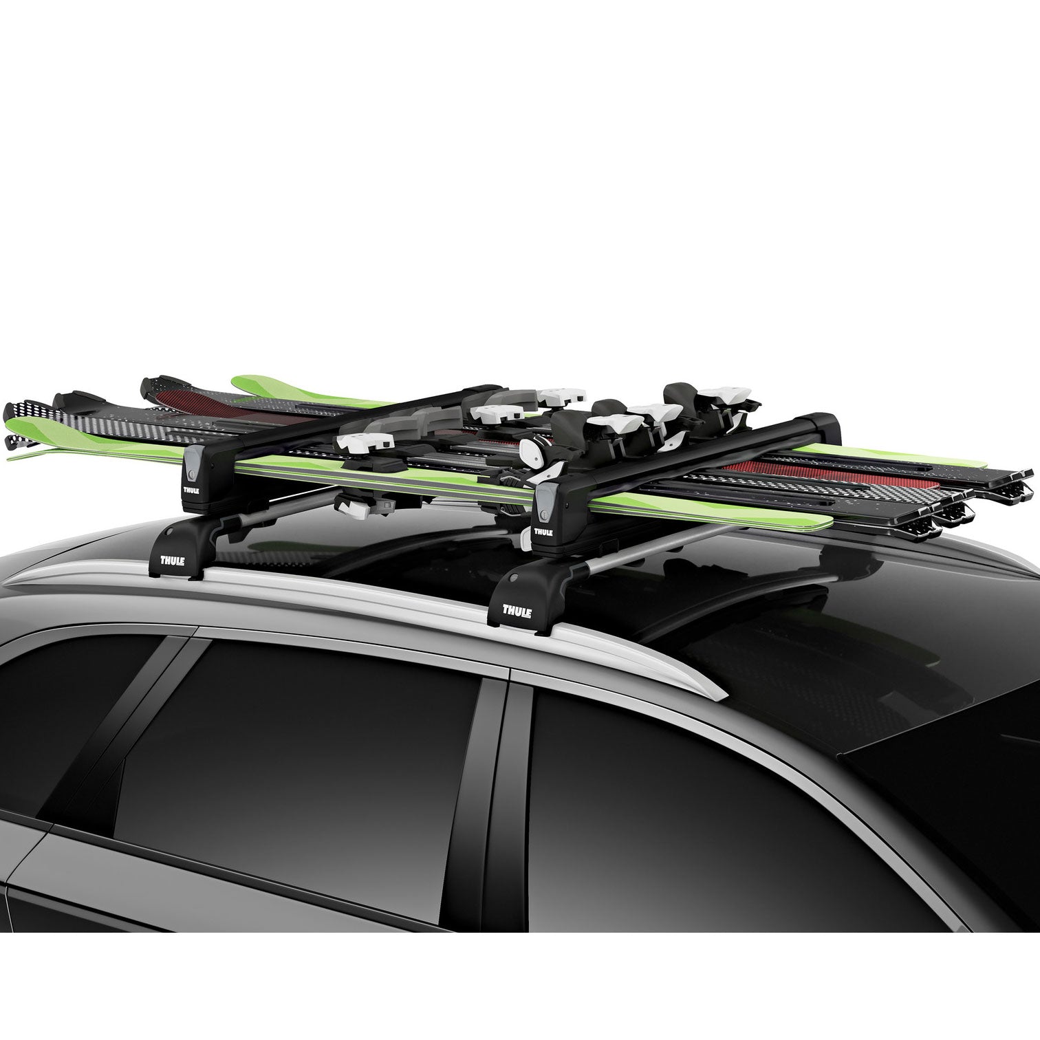 Bike and ski roof rack online combo