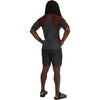 NRS Men's HydroSkin 0.5 Shorts in Black/Graphite model back
